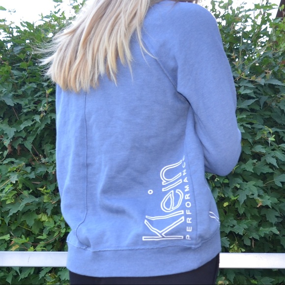 Blue Calvin Klein Performance Sweatshirt - Picture 3 of 4
